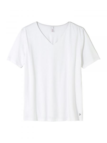 T-shirt Sheego blanc