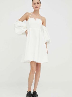 Мини рокля Gestuz бяло