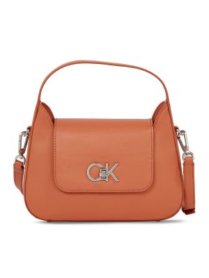 Чанта през рамо Calvin Klein кафяво