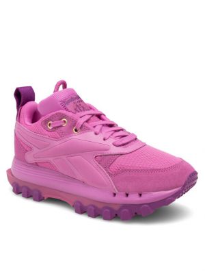 Pantofi din piele Reebok roz