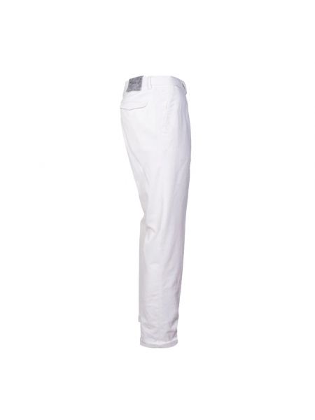 Spodnie slim fit Briglia białe