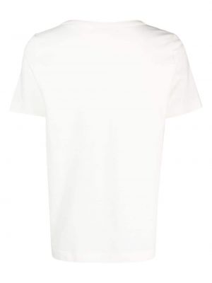 T-krekls ar apaļu kakla izgriezumu Chinti & Parker balts