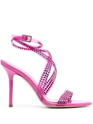 Sandale de cristal Gedebe roz
