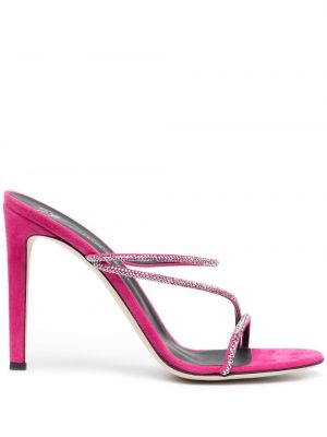 Mules Giuseppe Zanotti rosa