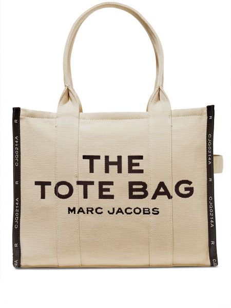 Žakárová nákupná taška Marc Jacobs