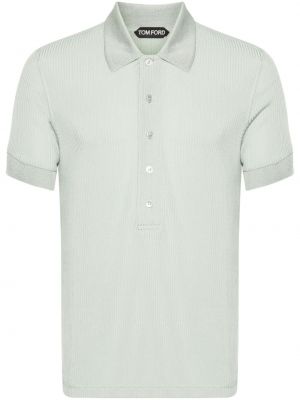 Polo krekls ar izšuvumiem Tom Ford zaļš