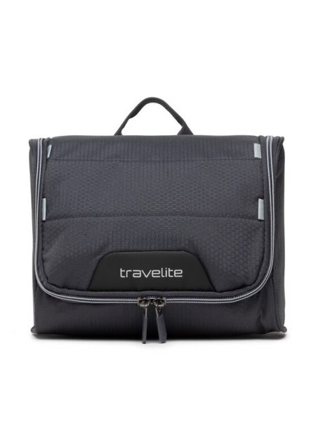 Καλλυντική τσάντα Travelite γκρι