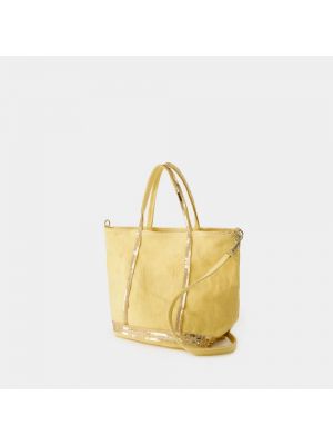 Shopper handtasche mit taschen Vanessa Bruno gelb