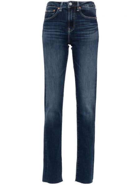 Strečové džínsy Ag Jeans modrá