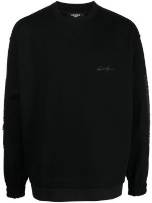 Sweter z frędzli Songzio czarny
