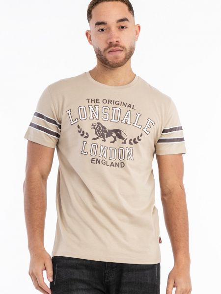 Polo majica Lonsdale rjava