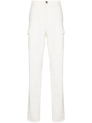 Pantalon cargo avec poches Brunello Cucinelli blanc