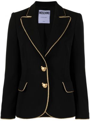 Lang blazer Moschino svart