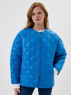Утепленная демисезонная куртка Sabrina Scala синяя