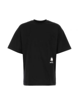Koszulka bawełniana oversize Oamc czarna
