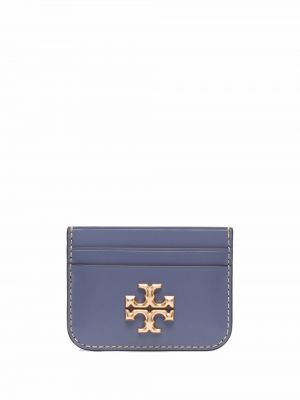 Korthållare i läder Tory Burch lila