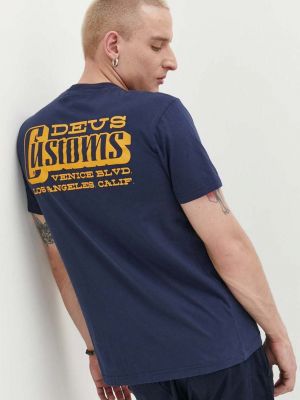 Тениска с дълъг ръкав с принт Deus Ex Machina