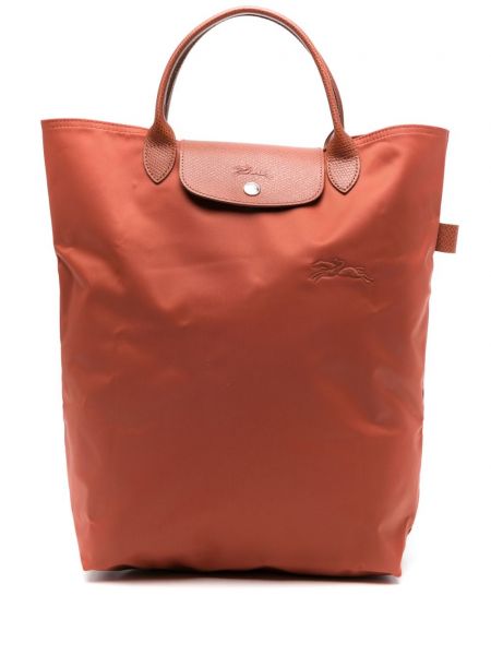 Stredná taška Longchamp hnedá
