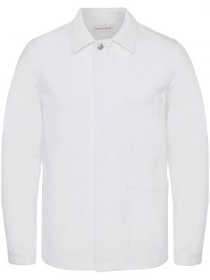 Camicia a maniche lunghe Alexander Mcqueen bianco