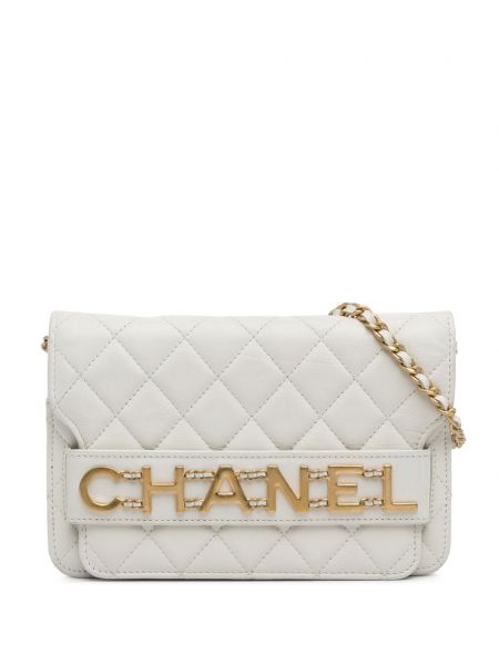 Brosche Chanel Pre-owned weiß