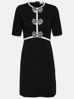 Černé šaty s mašlí Rebecca Vallance