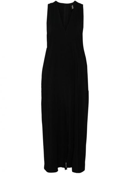 Μίντι φόρεμα από κρεπ Thom Krom μαύρο