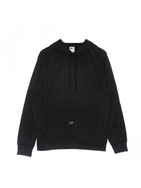 Streetwear fleece hoodie Nike schwarz