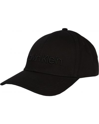 Καπέλο με κέντημα Calvin Klein μαύρο