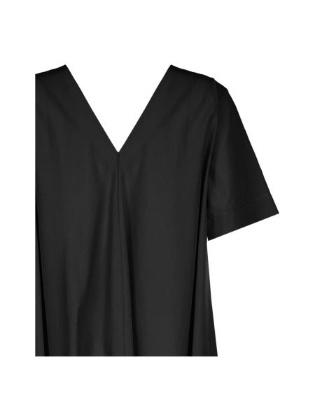 Sukienka długa z dekoltem w serek Ottodame czarna