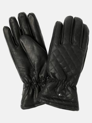 Mănuși din piele Goldbergh negru