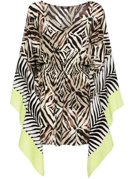 Kleid mit print mit zebra-muster Liu Jo