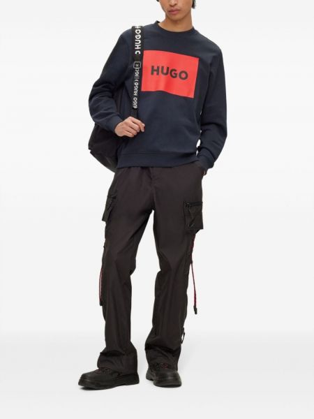 Bluza bawełniana z nadrukiem Hugo