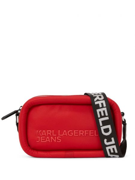 Skuldertaske Karl Lagerfeld Jeans rød