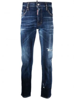 Skinny jeans Dsquared2 blå