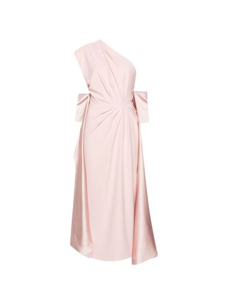 Sukienka długa Rhea Costa różowa