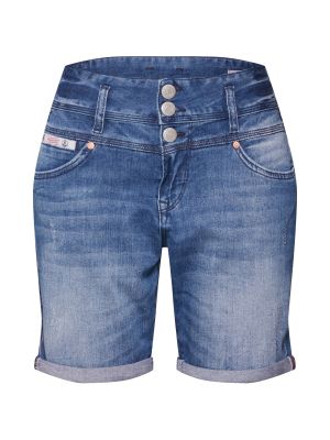 Shorts en jean Herrlicher bleu