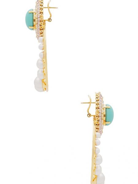 Aretes de aro de cristal Anton Heunis