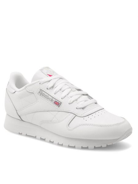 Sneakerși din piele Reebok Classic Leather alb