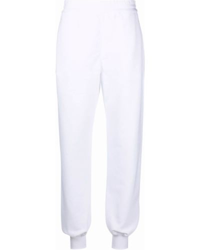 Pantalones de chándal ajustados Alexander Mcqueen blanco