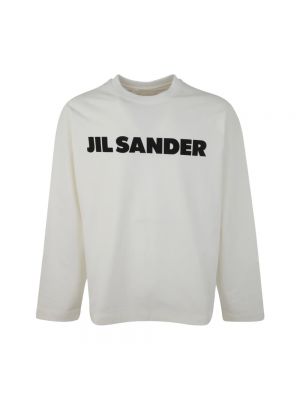 Sweatshirt mit rundhalsausschnitt Jil Sander