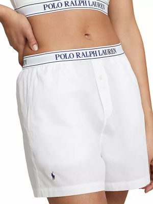 Хлопковые боксеры Polo Ralph Lauren белые