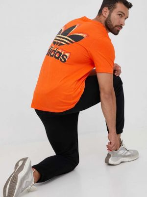 Tricou Adidas Originals portocaliu