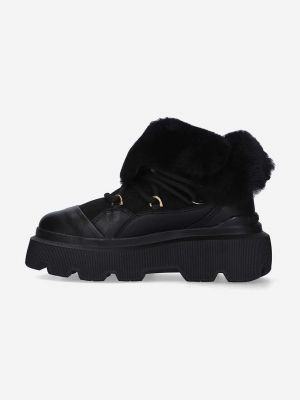 Bőr sneakers Inuikii fekete