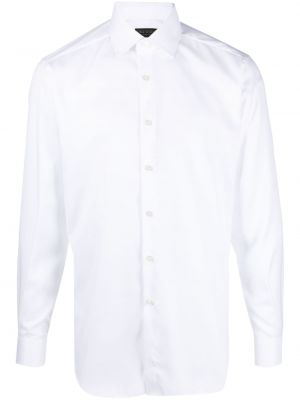 Пухена риза Dell'oglio бяло