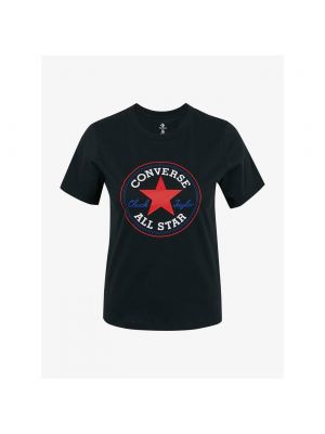 Koszulka w gwiazdy Converse czarna