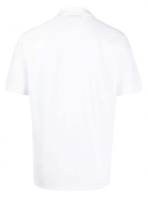 Medvilninis polo marškinėliai Vince balta