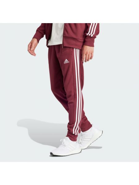 Spodnie sportowe bawełniane w paski Adidas