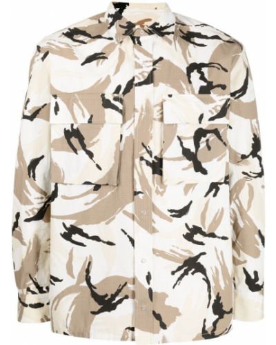 Camicia con stampa camouflage Kenzo