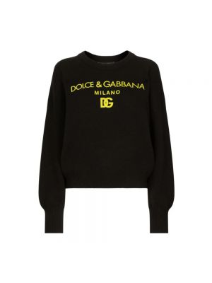 Sweter z okrągłym dekoltem Dolce And Gabbana