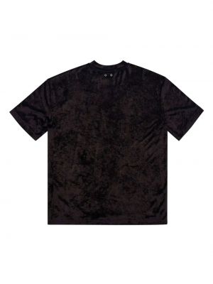 T-krekls ar apaļu kakla izgriezumu Team Wang Design melns